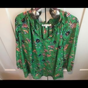 Beautiful flower blouse